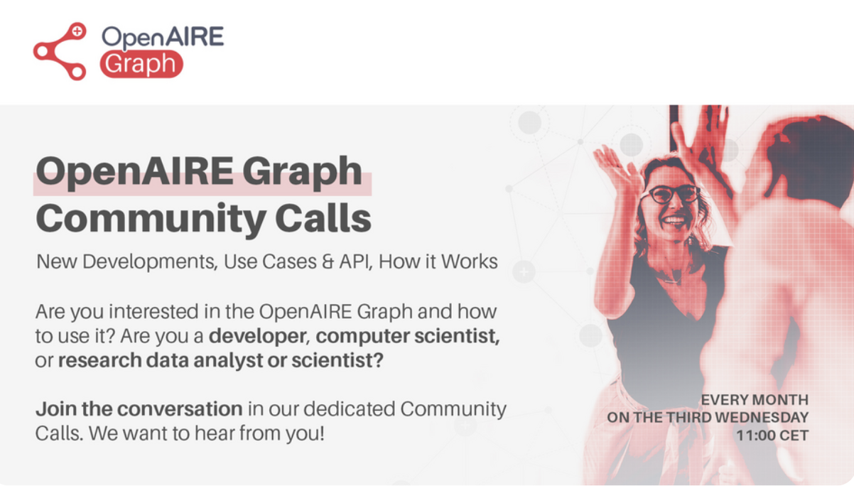 OpenAIRE Graph Community Call